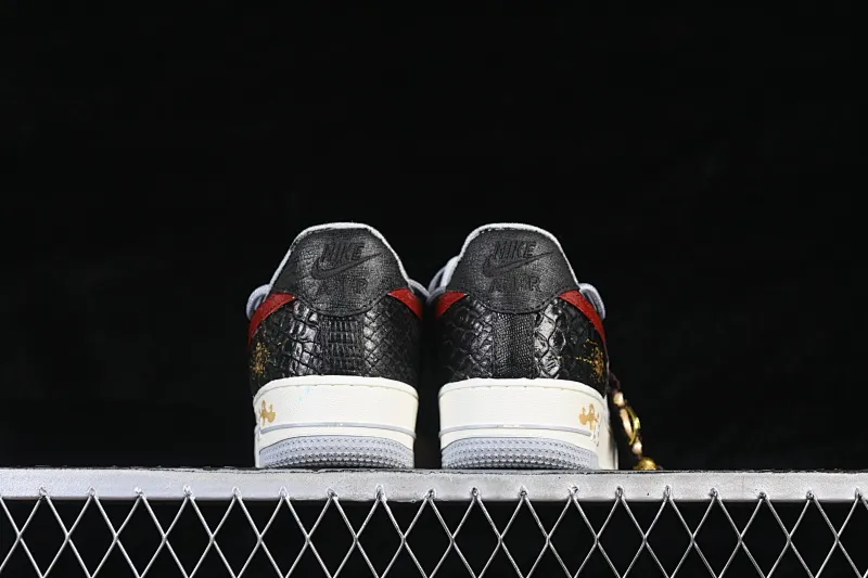 All categories Nk Air Force 1 Air Force series Nk Air Force 1 Low Air Force low-top Nike Air Force 1'07 Low "Ink Pattern Fortune" Hand-painted graffiti Year of the Horse Chinese style limited edition Air Force 1 low-top casual sneakers DX2697-111